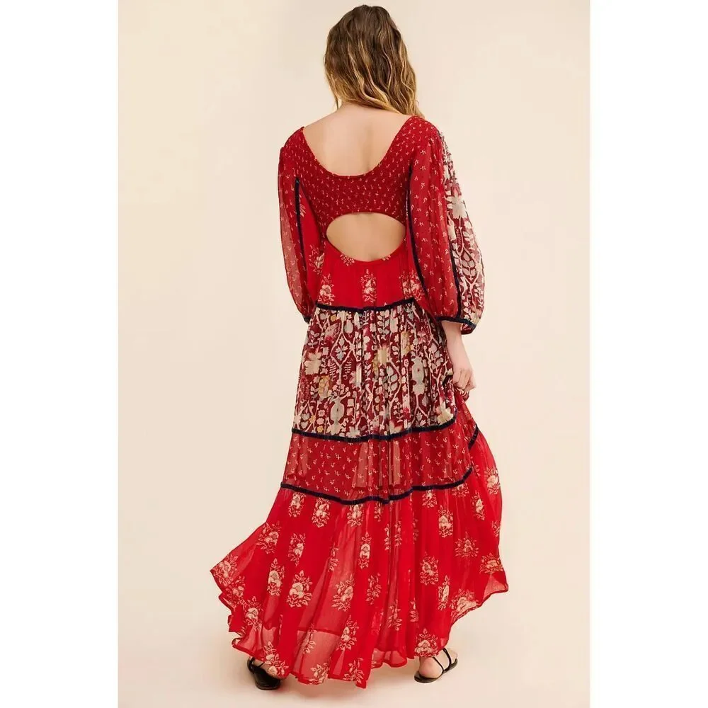 Free People Bali Laurel Maxi Dress